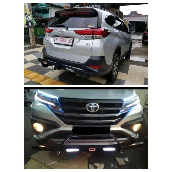 PREMIUM PAKET TANDUK DEPAN + TOWING BELAKANG ALL NEW RUSH