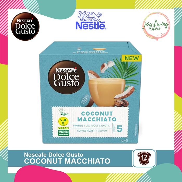 

Capsule Nescafe Dolce Gusto Coconut Macchiato Original - Kopi Kapsul Lembut dan Kaya Rasa
