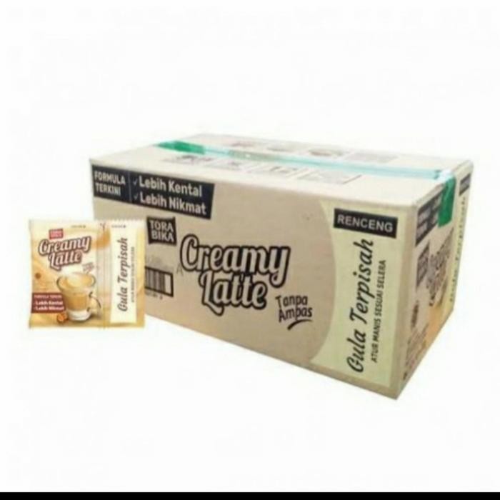 

TORABIKA CREAMY LATTE 1 DUS ISI 12 RENCENG