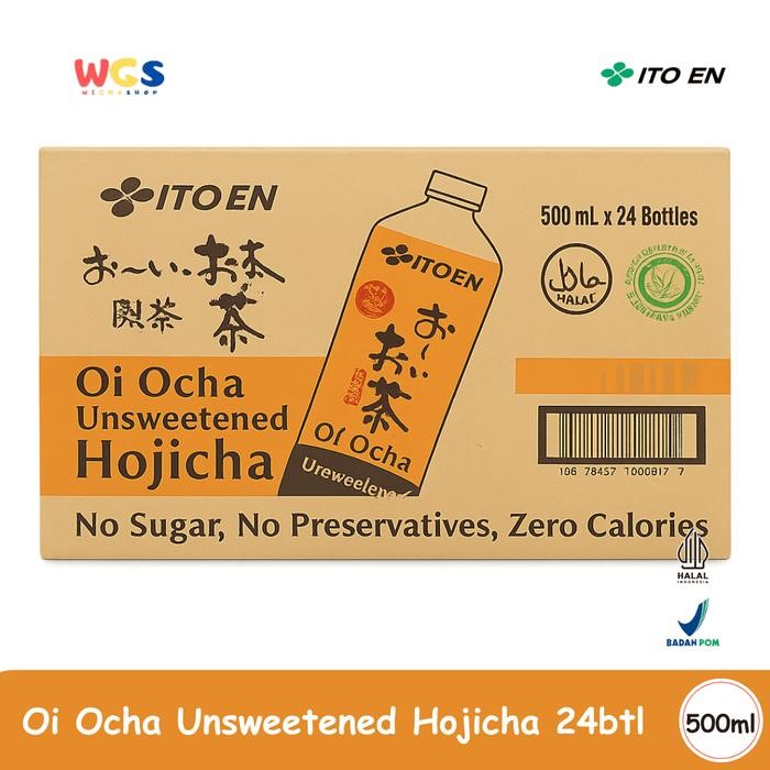 

Ito En - ItoEn Unsweetened Roasted Green Tea 500 ml/Dus - Hojicha
