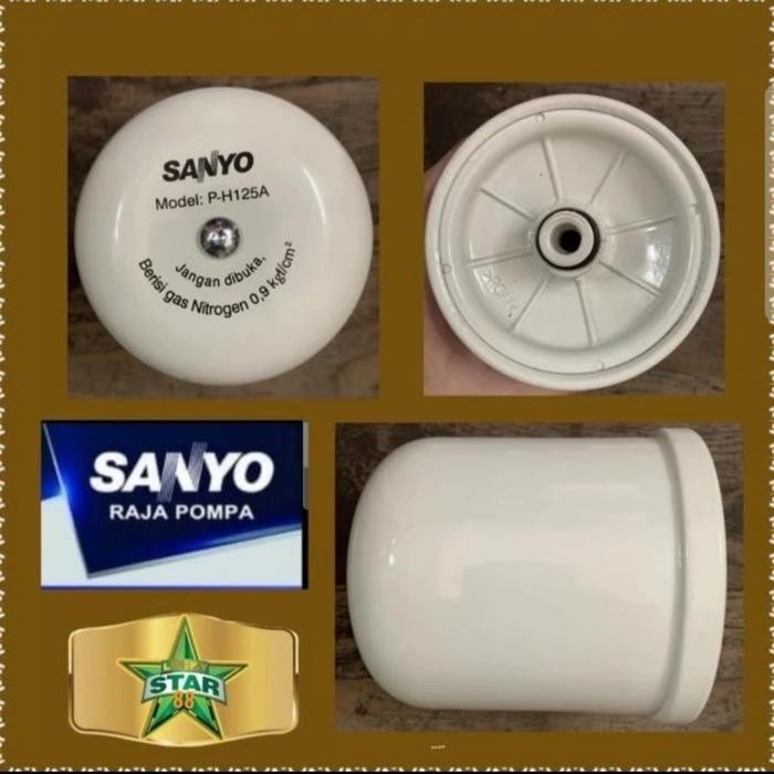 TANGKI POMPA AIR SANYO PH 125 A TABUNG PRESSURE TANK PH125A 125A 1 LTR
