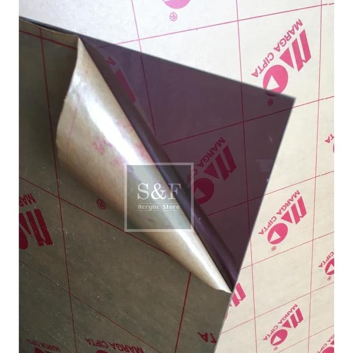 PREMIUM AKRILIK LEMBARAN / AKRILIK HITAM TRANSPARAN / ACRYLIC LEMBARAN / MIKA