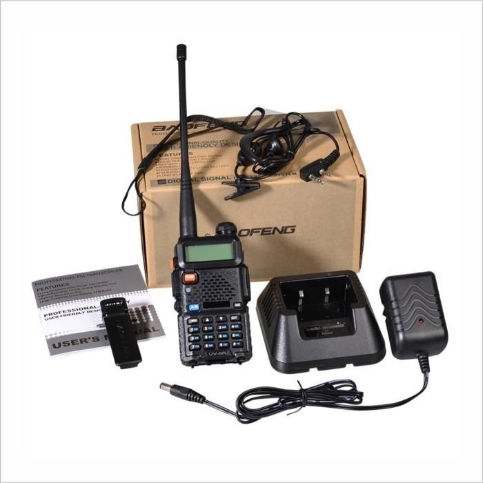 HT BAOFENG UV-5R ORIGINAL 8 WATT PROFESIONAL WALKIE TALKIE