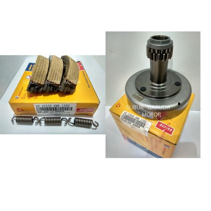 Kampas Ganda Mangkok Lonceng Corong Set Blade Revo Absolute Aspira Ori