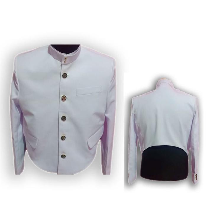 Ready Beskap Jogja Putih Press Termurah