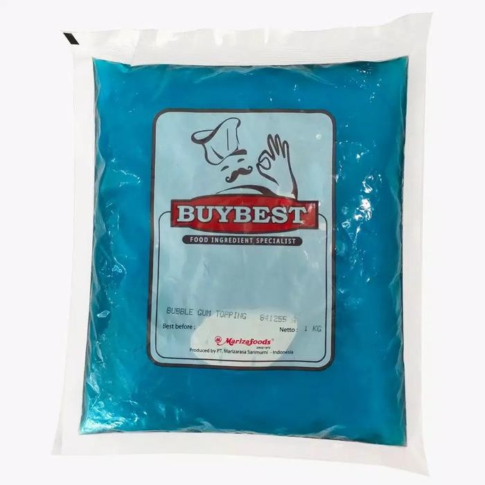 

Stok Baru Mariza Buybest Bubble Gum Topping 1 Kg
