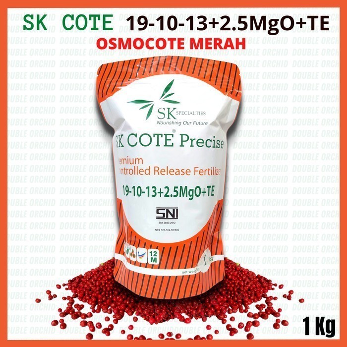Pupuk Osmocote Merah / Cote Repack 1KG 191013+2,5MgO+TE