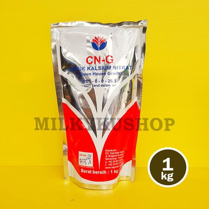 PUPUK CNG CNG KALSIUM NITRAT PAK TANI KEMASAN PABRIK 1 KG