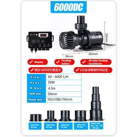 JAPANESE BARRACUDA MARINE DC FREQUENCY PUMP ULTRA SILENCE POMPA AIR DC