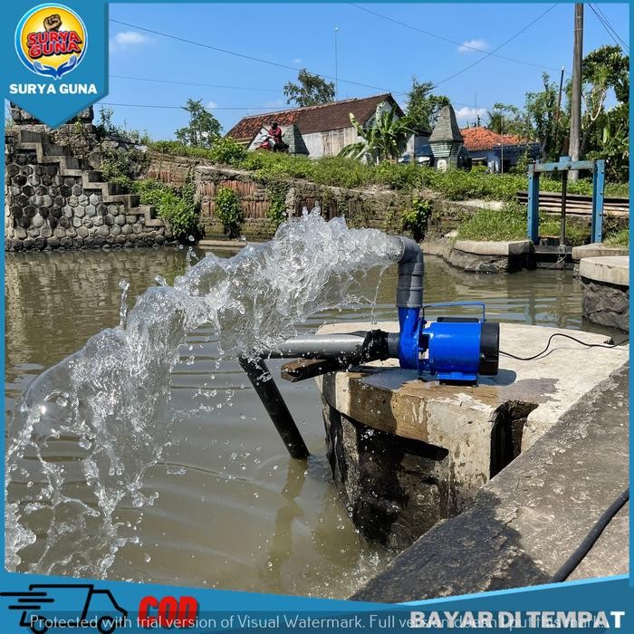 SURYA GUNA JET 250 POMPA AIR KOLAM IKAN LELE