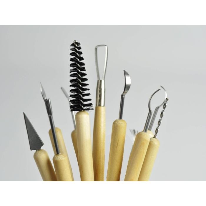 

Pottery & Sculpting Art Tools Set Isi 11 / Clean Up Tools Kit