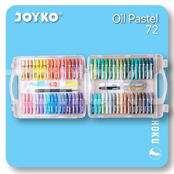 

Crayon 72 Warna - Krayon Joyko Titi Oil Pastel 72 Warna
