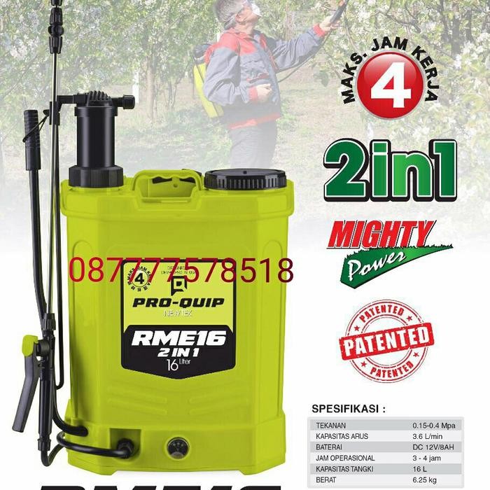 Sprayer Pro Quip Rme 16. Alat Semprot Hama Sprayer Disinfektan Terlaris