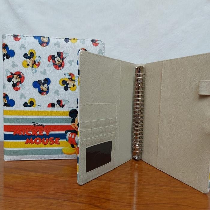 

BINDER PRINTING MOTIP MICKEY MOUSE A5/RING 20, B5/RING 26 KODE 621