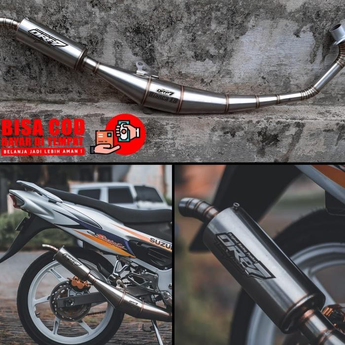 Knalpot Satria 2 Tak Racing Stainles Knalpot Satria Hiu