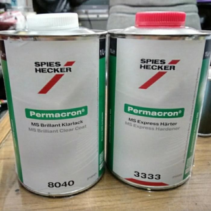 Vernish Pernis Spies Hecker 8040 Clear Coat 1 Liter Set