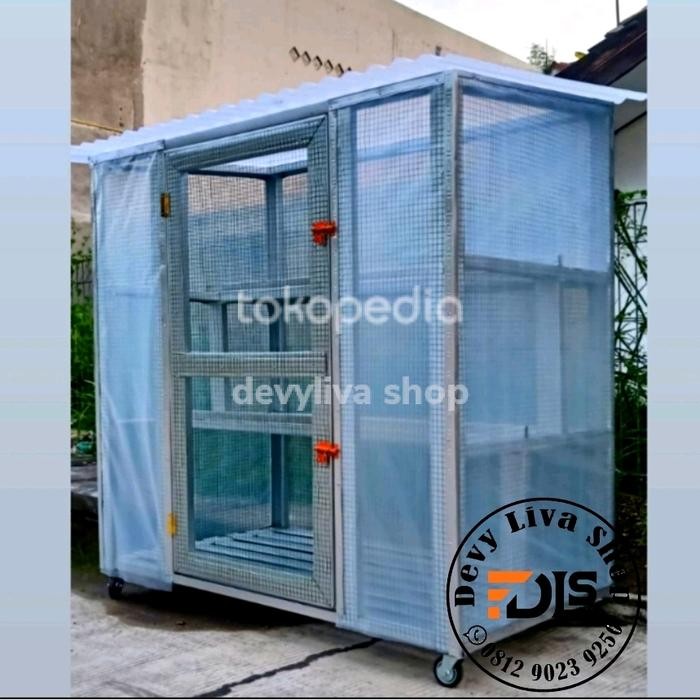 rak tanaman baja ringan susun 3 custom Kode 235