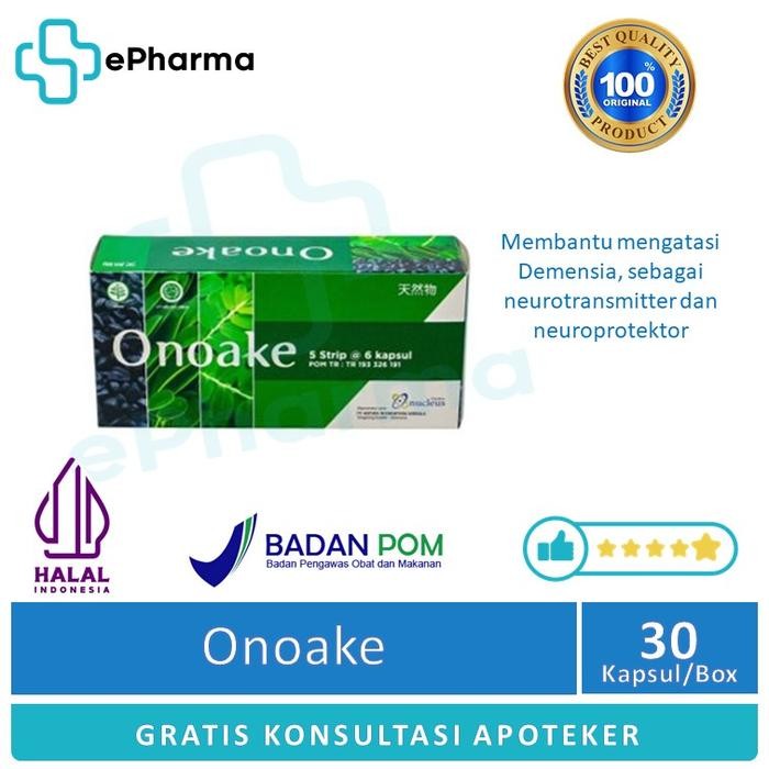 Onoake Box / Strip ASI booster pelancar ASI, Kelor, Moringa, Busui Ibu