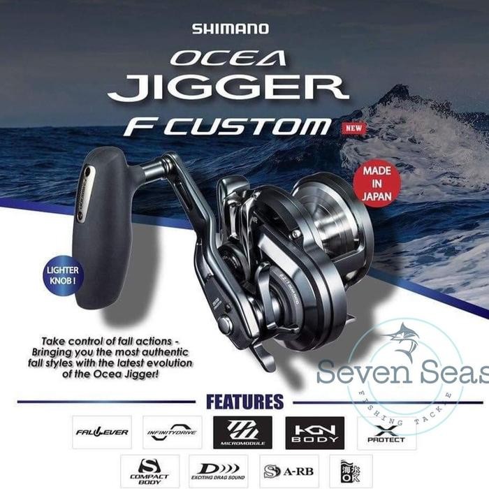 Shimano Ocea Jigger F Custom 2019 1000 1001 2000 2001 3000 Reel Slow J