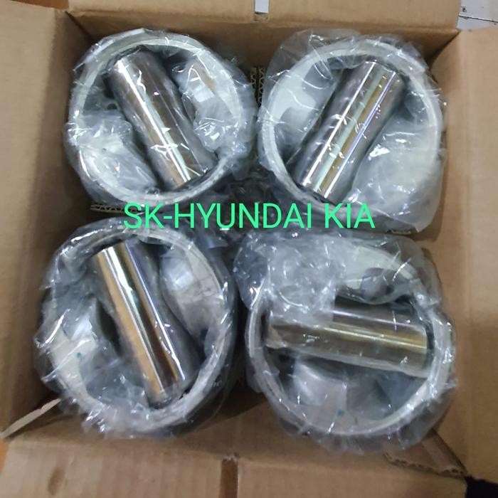 Piston Set + Pen Piston 0.50 Hyundai H1 Diesel A1 ( 4 Pcs ) Kode 010