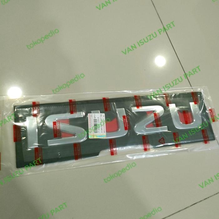 Emblem Decal Isuzu Bagian Depan Isuzu Traga Original Kode 077