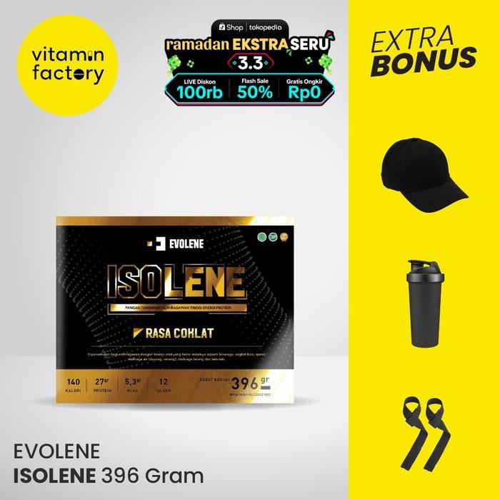 Evolene Isolene 12 Sachet Whey Protein Isolate