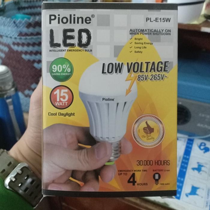 PREMIUM MAGIC LAMP LAMPU EMERGENCY LED AC DC 15W PIOLINE 15 WATT FITTING