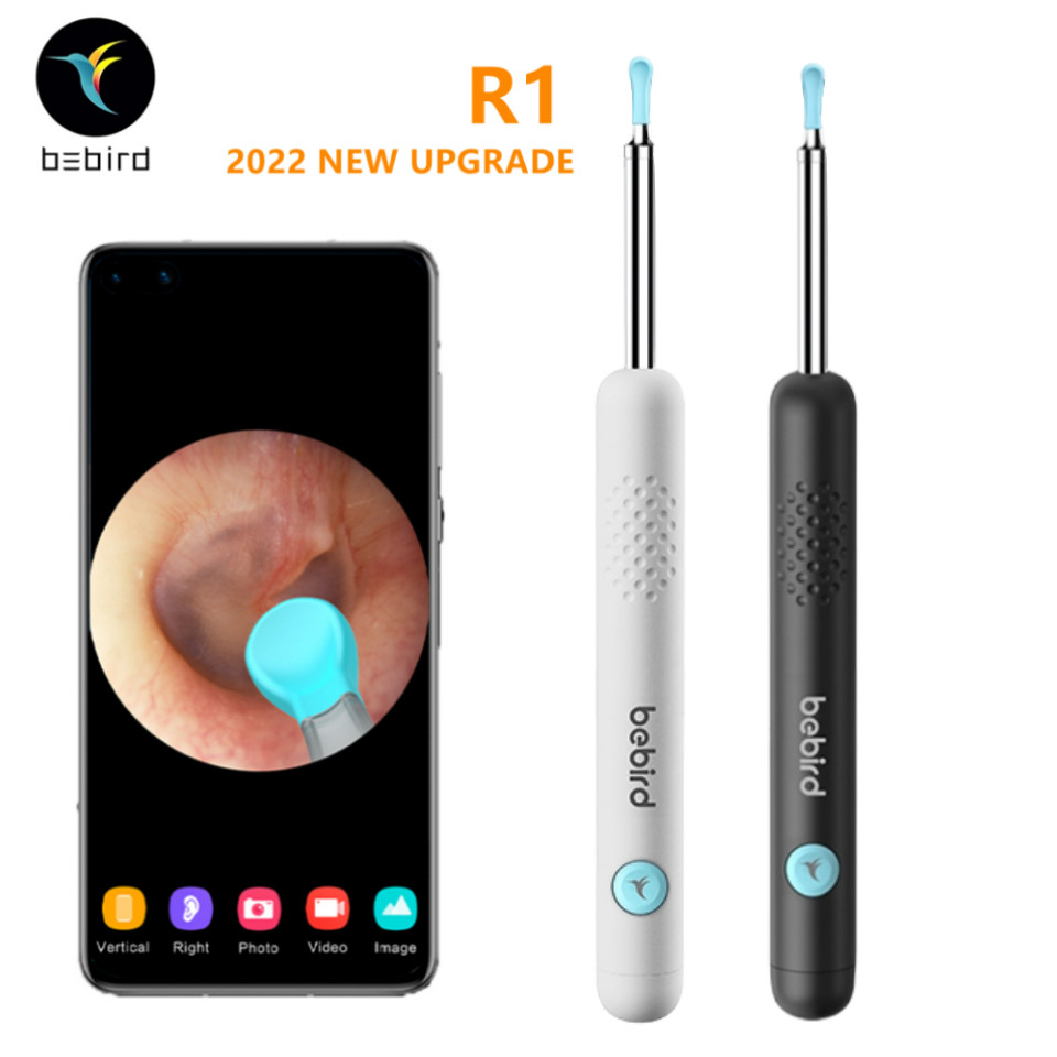 Bebird R1 X3 R3 Endoskopi Stik Telinga Visual Pintar 300W Kamera Mini Korek Telinga Presisi Tinggi O