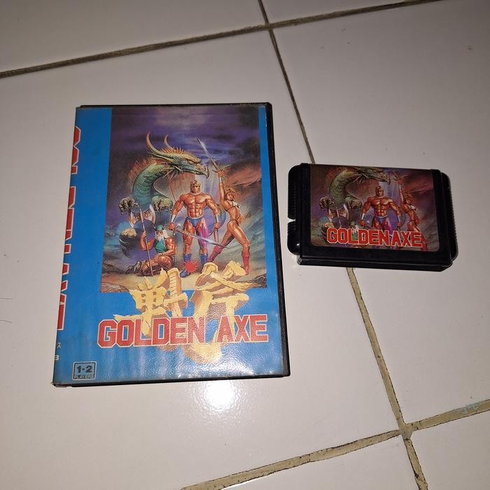 Kaset SEGA Golden Axe 1 ( Box )