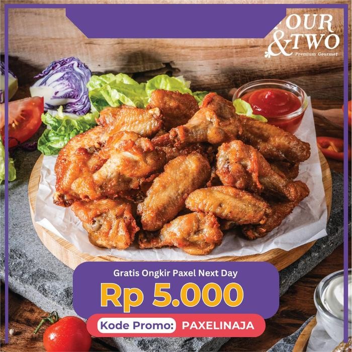 

Four&Two Chicken Wings Original 500 gr