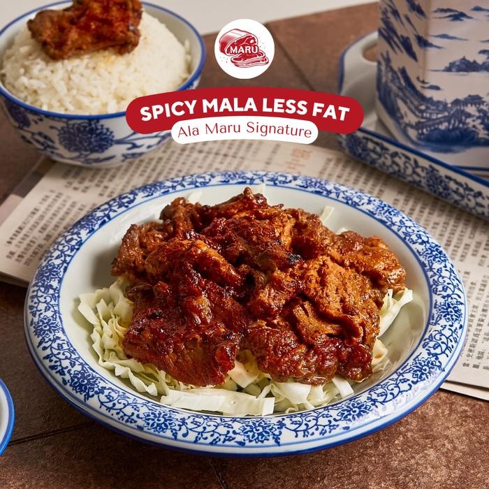 

US SLICE BEEF DAGING SAPI SIRLOIN SLICE / MARINATED BEEF MALA 250GR