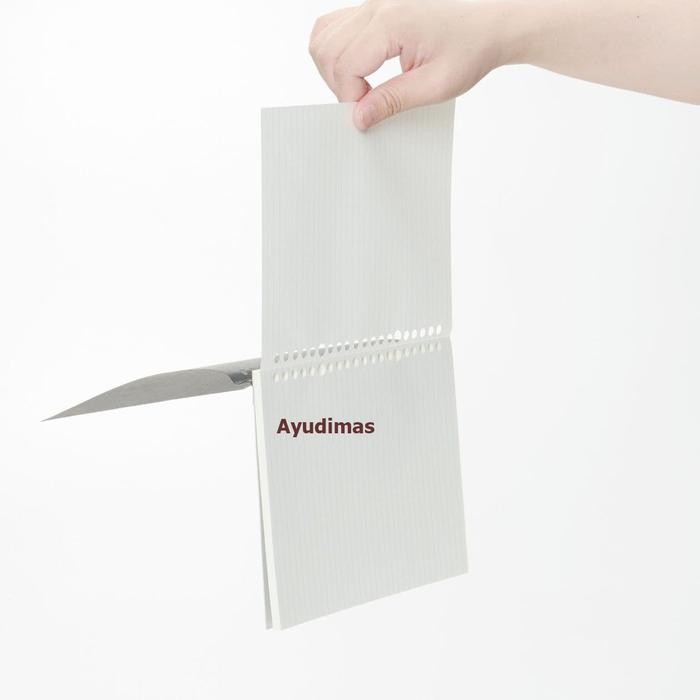 

[Deli Atk] Muji - Line Loose Leaf Notebook Can Be Peeled Off - Binder A5/B5/A4