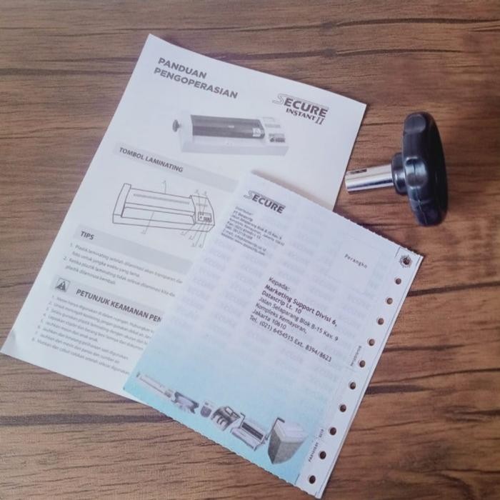 Mesin Laminating / Laminator Ktp, Id Card, Dokumen - Secure Instant Ii