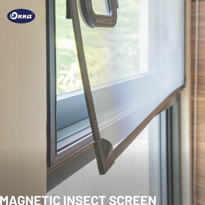 ONNA Magnetic Insect Screen - Kasa Nyamuk Magnet Aluminium