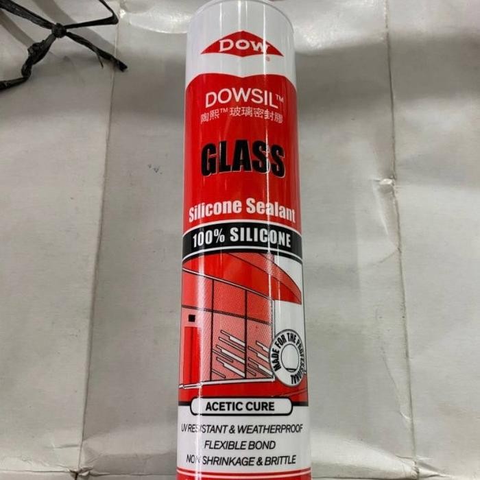 LEM SILICONE BOTOL DOWSIL / LEM KACA/ SILICONE GLASS DOWSIL ASAM ACID