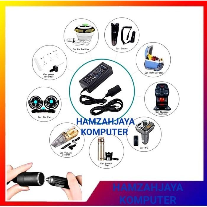 COLOKAN LIGHTER ADAPTOR VACUM VACUUM CLEANER MOBIL KE LISTRIK 12V 10A