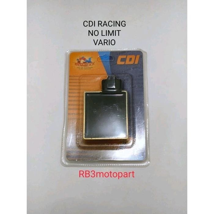 Stok Terbatas Cdi Racing No Limit Gomexx All Vario 110 Carbu Vario 125 Karbu Hyperband