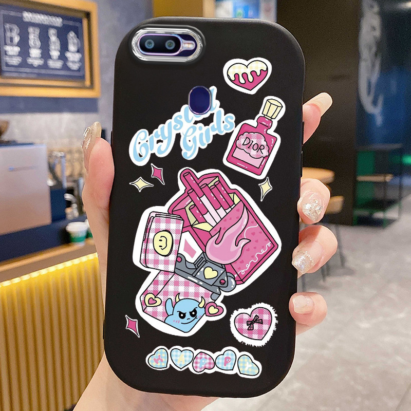 Casing Hp Untuk OPPO F9 F9 Pro A7x Realme 2 Pro U1 Case Softcase pelindung Cesing silikon Kesing lun
