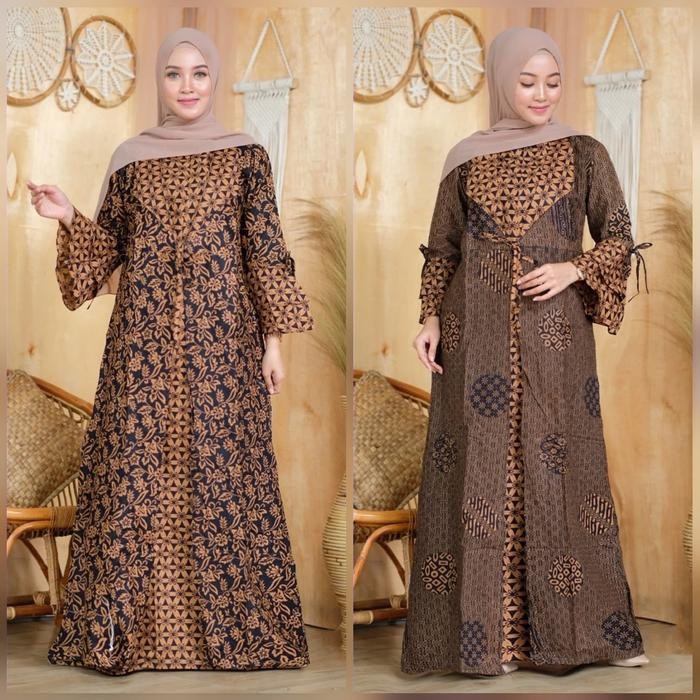 NK BATIK GAMIS SYARI ARWAA JUMBO MAXY DRESS best seller