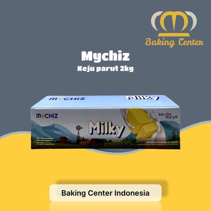 

Keju Mychiz Milky 2kg Cheddar