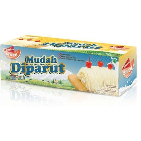 

READY STOCK Keju Emina Shred 2kg Mudah Diparut Block Cheese Keju Cheddar / Keju Parut 2kg