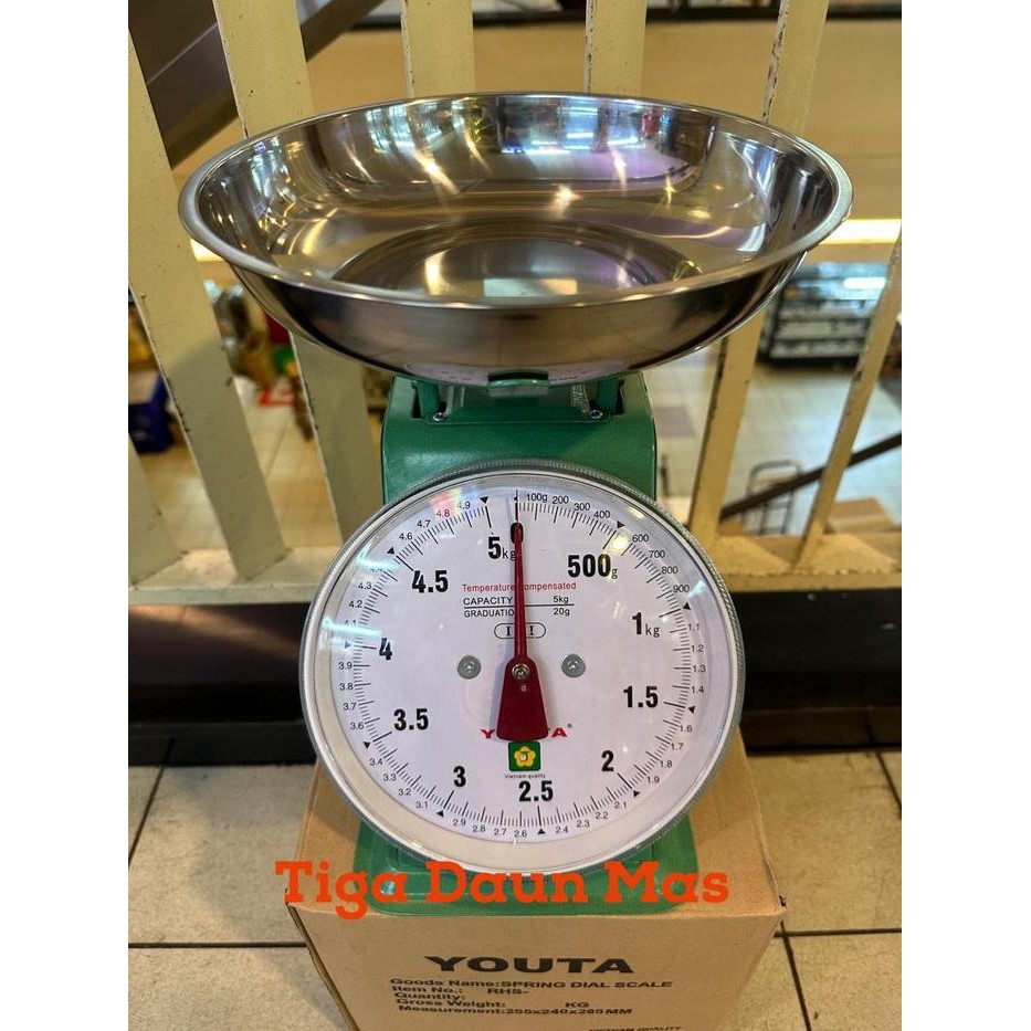 TIMBANGAN KUALITAS VIETNAM YOUTA 5 KG TIMBANGAN DUDUK JARUM 5 KG