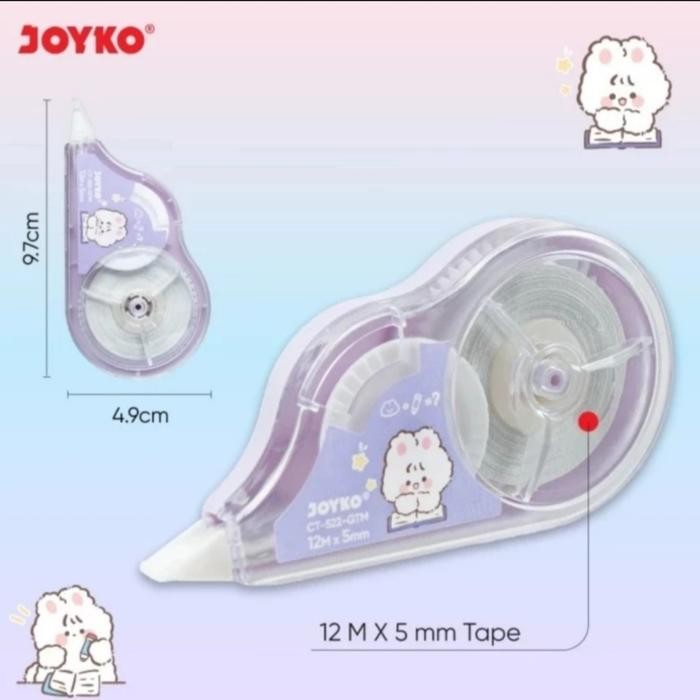 

correction tape joyko 522-gtm 12 m (1lsn) kode 116