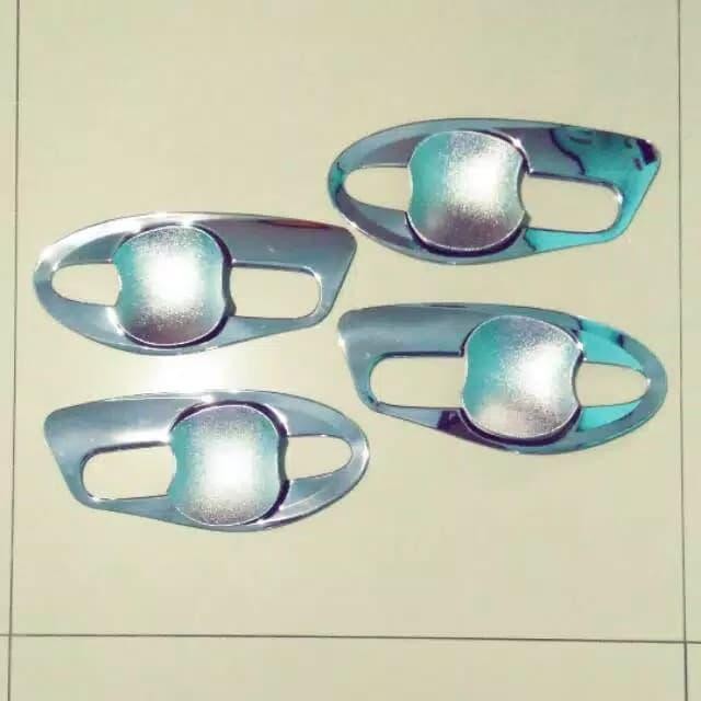 OUTER HANDLE MANGKOK PINTU MOBIL ALL NEW AVANZA XENIA 2012 2013 CHROME