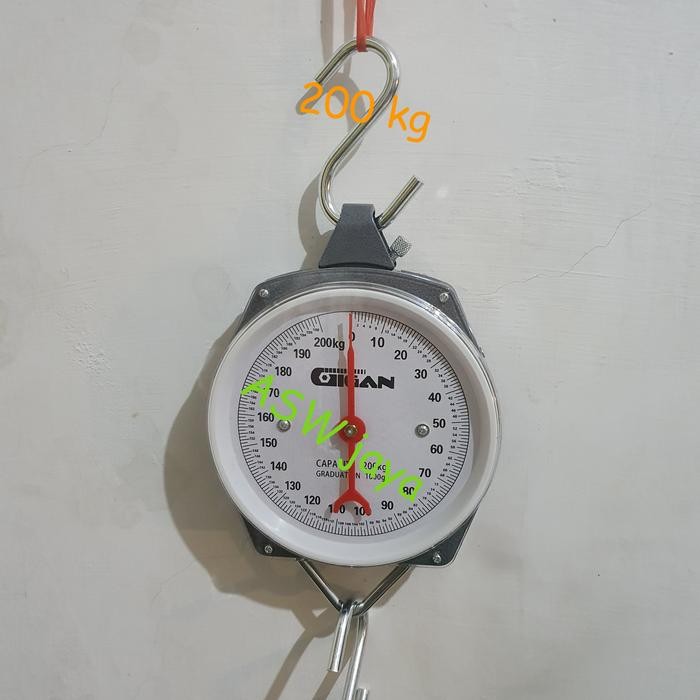 TIMBANGAN GANTUNG JARUM 200 KG