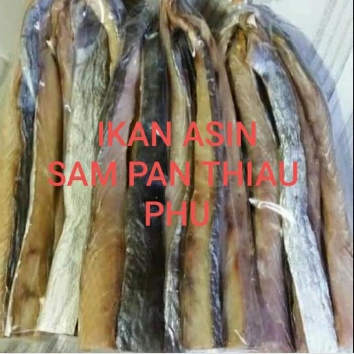 

SALE !!! IKAN ASIN TALANG/IKAN ASIN SAM PAN THIAU 500G READYY