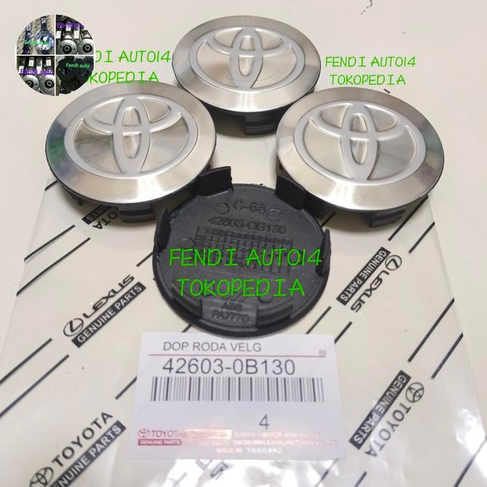 Dop roda tutup velg as roda 4pcs 1set toyota kijang krista original