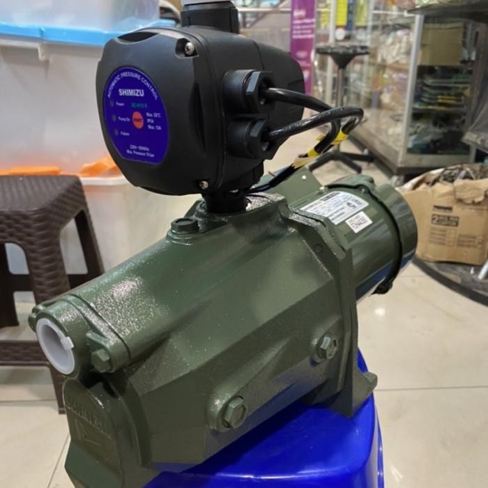 Mesin Pompa Air Semi Jet Pump Shimizu Jet 1 Otomatis Booster