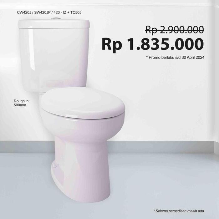 Cw420Cw420Jcw420Jwfcloset Duduk Totokloset Duduk Toto