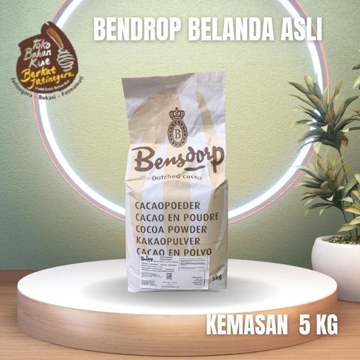 

BENSDORP COCOA POWDER 5KG / COKLAT BUBUK BENDROP